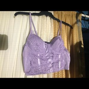 Blashe bustier crop top